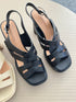 Ladies Criss Cross Straps With Buckle strap
